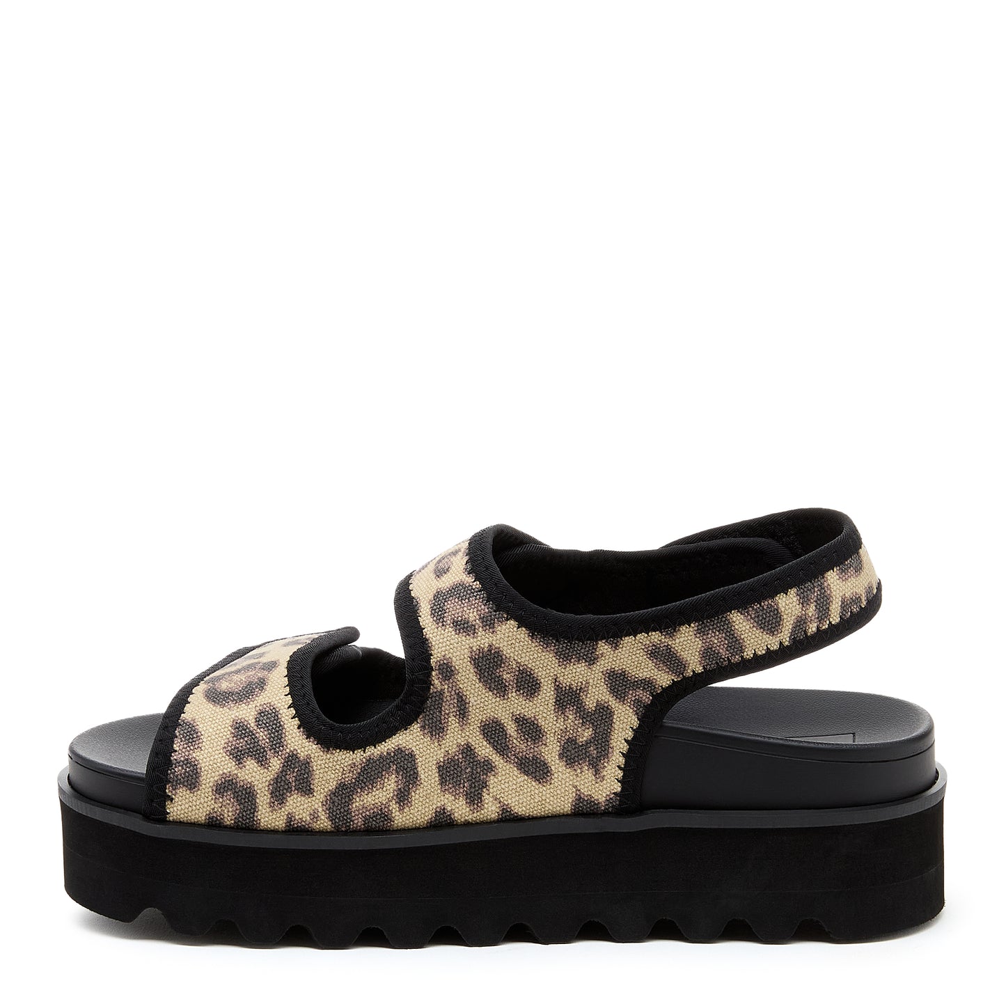 Balmy Black Leopard Print Sandals