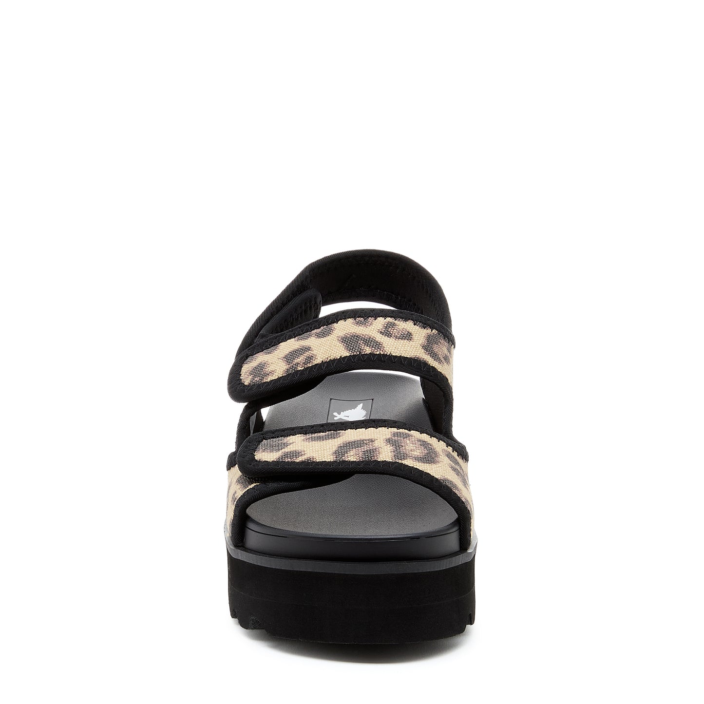 Balmy Black Leopard Print Sandals