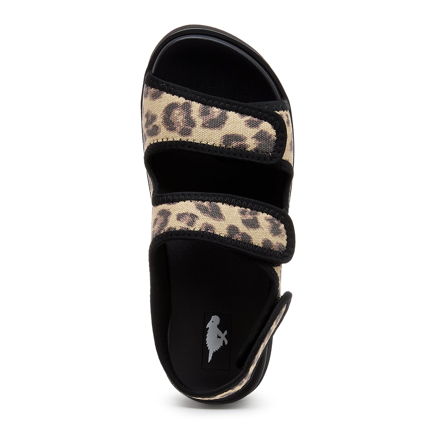 Balmy Black Leopard Print Sandals