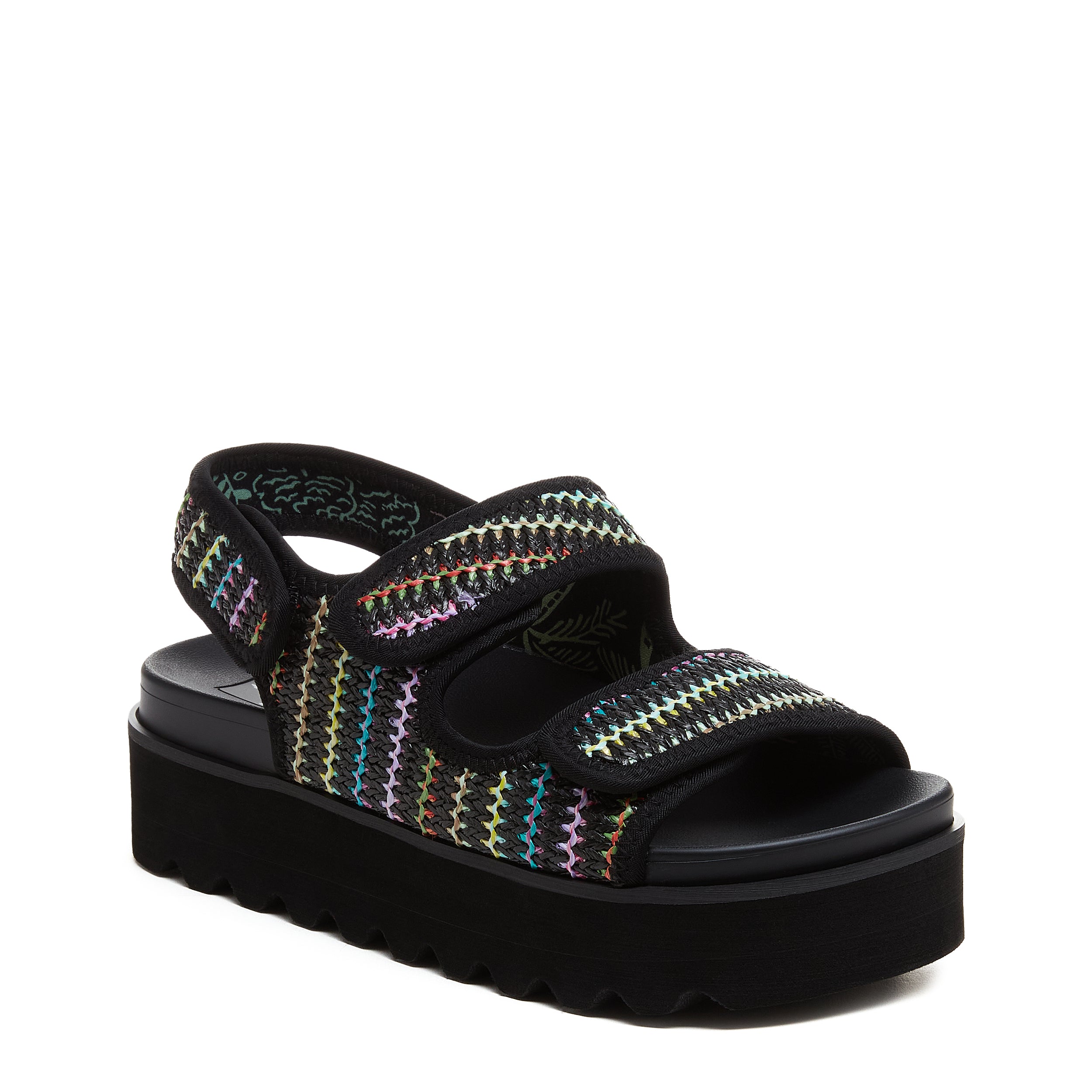 Balmy Black Multi Sandals Rocket Dog UK