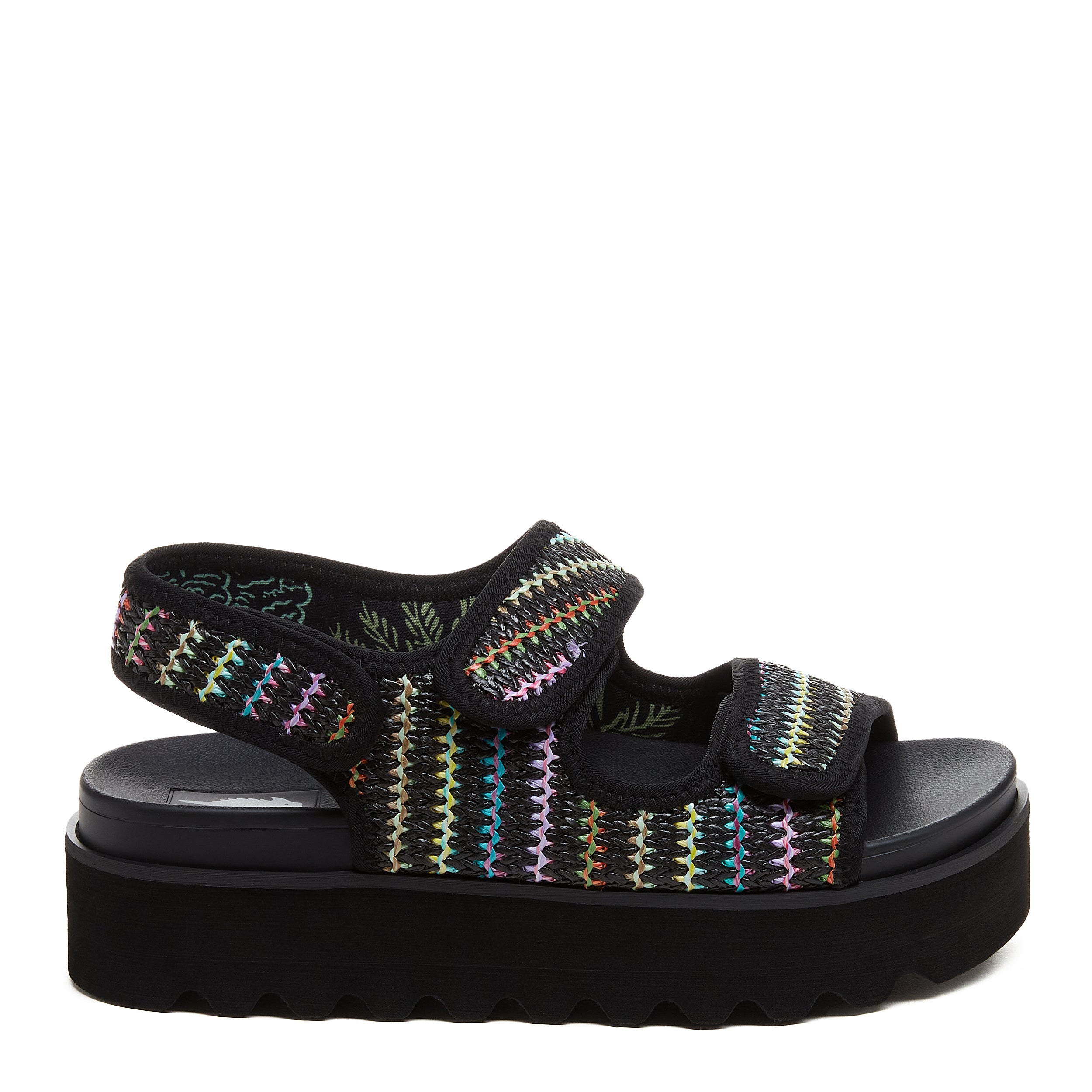 Rocket dog black platform sandals online