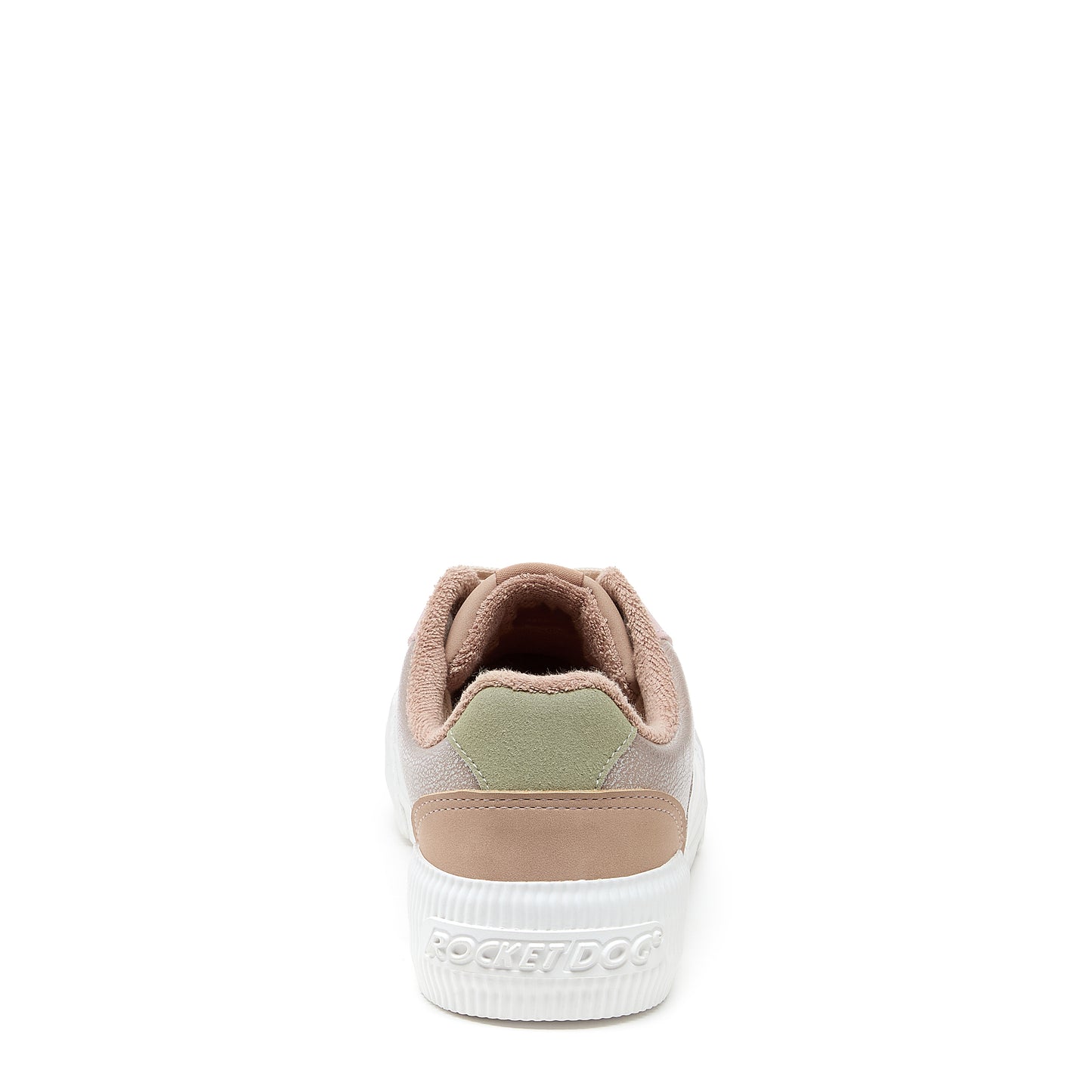 Cheery Taupe Colour Block Trainers