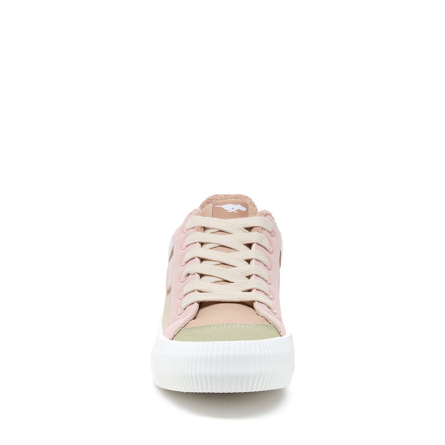 Cheery Taupe Colour Block Trainers