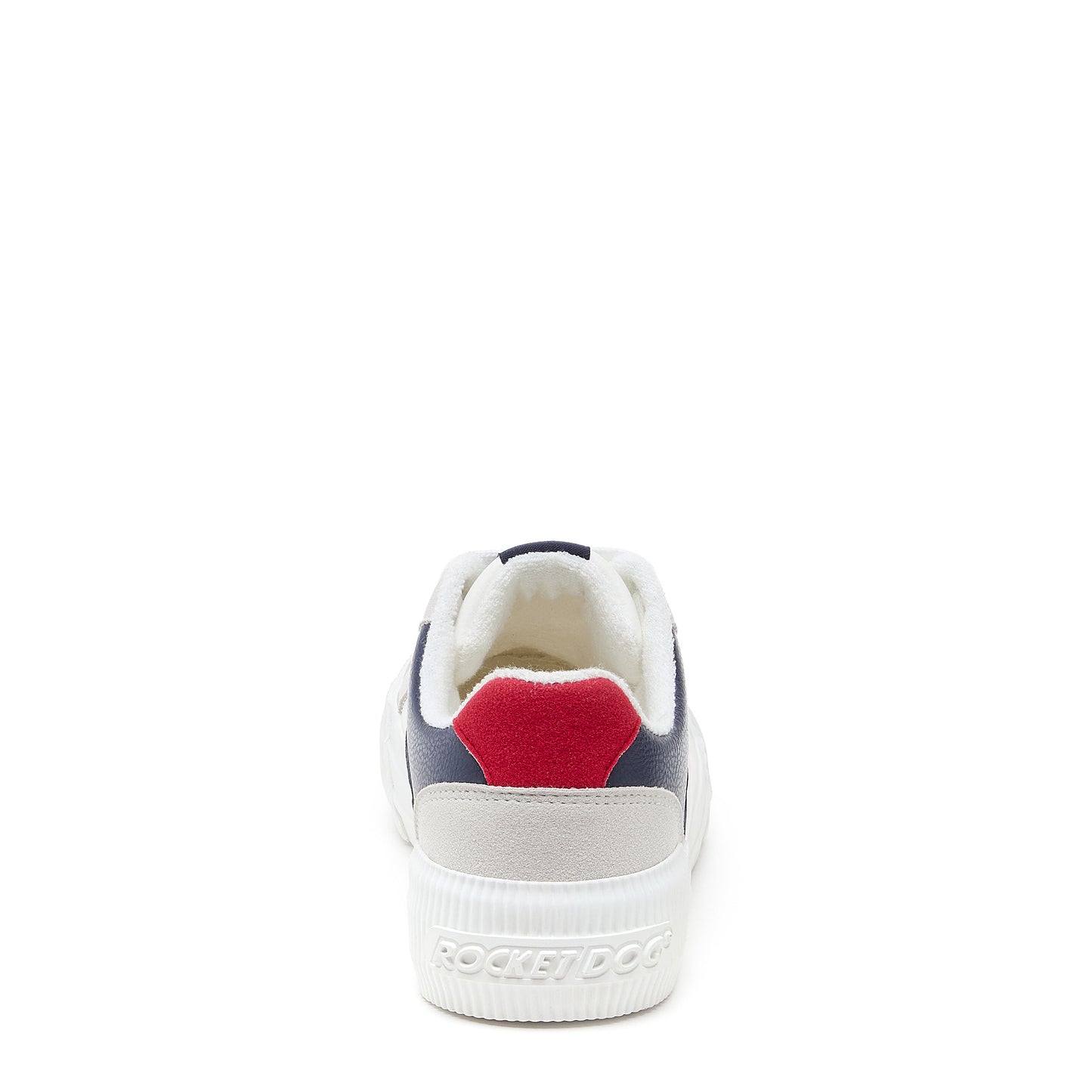 Cheery Red Blue Colour Block Trainer