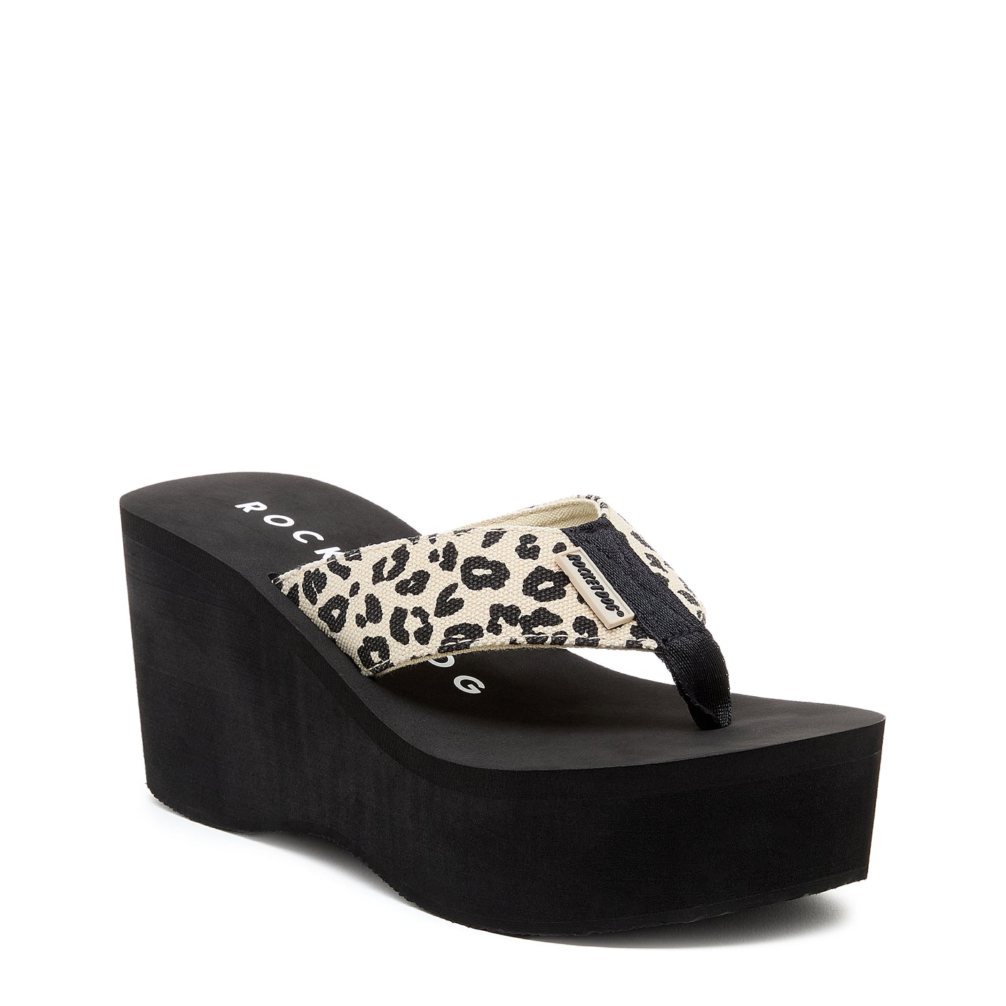 Crush Leopard Print Flip-Flops