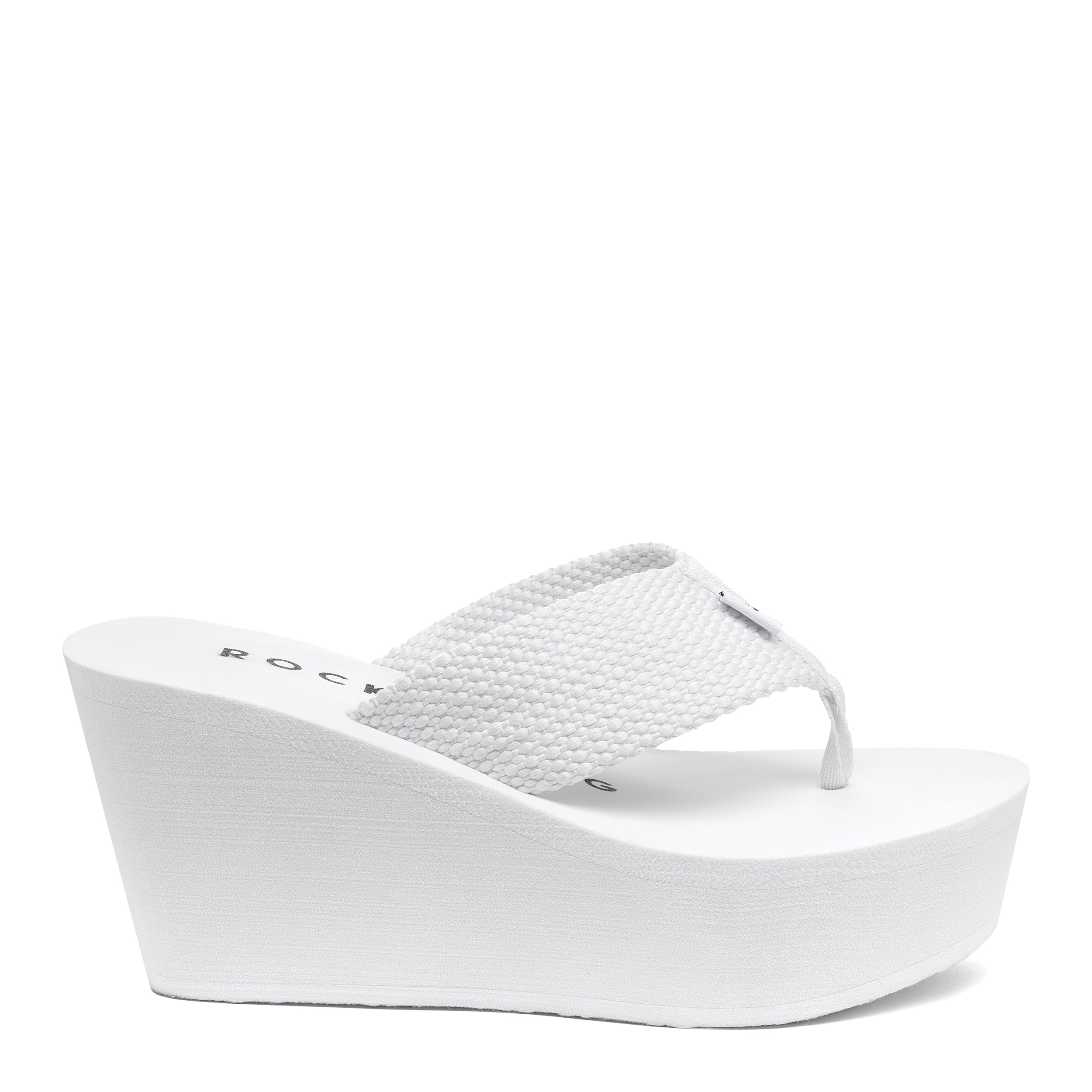 White wedge flip hot sale flops uk