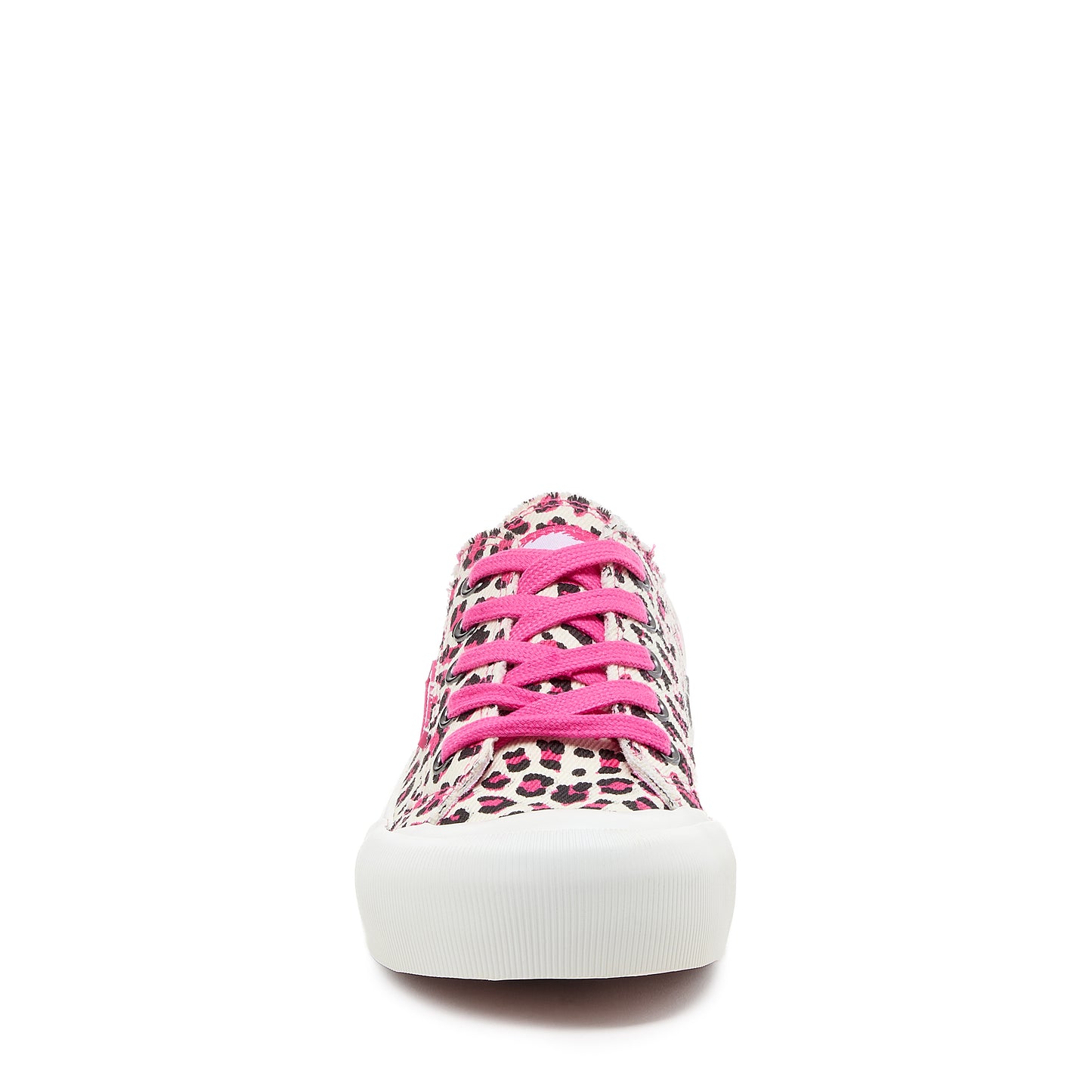 Jazzin Plus Pink Leopard Print Trainers