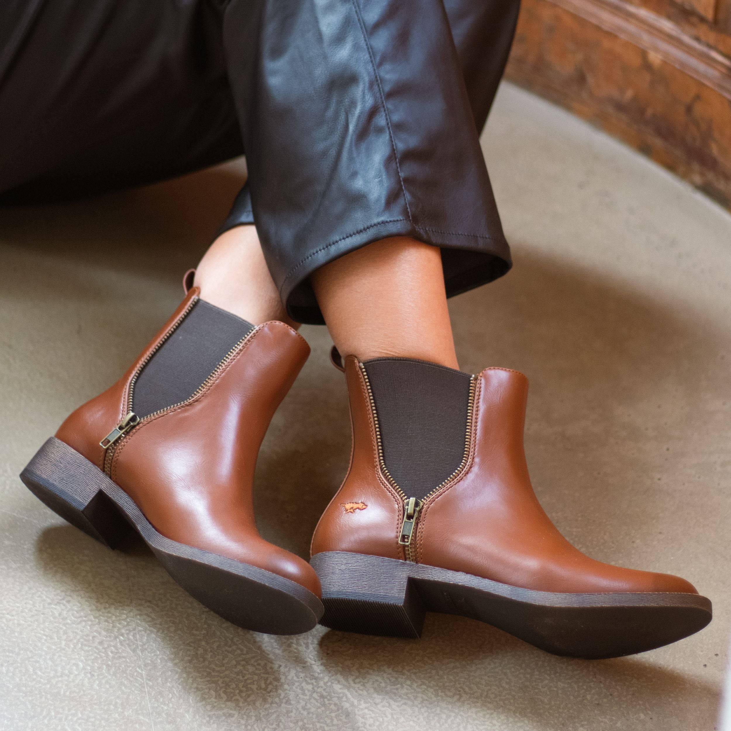 Camilla Brown Bromley Chelsea Boot Rocket Dog UK