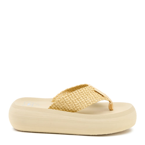 Sandy Beige Flip-Flops