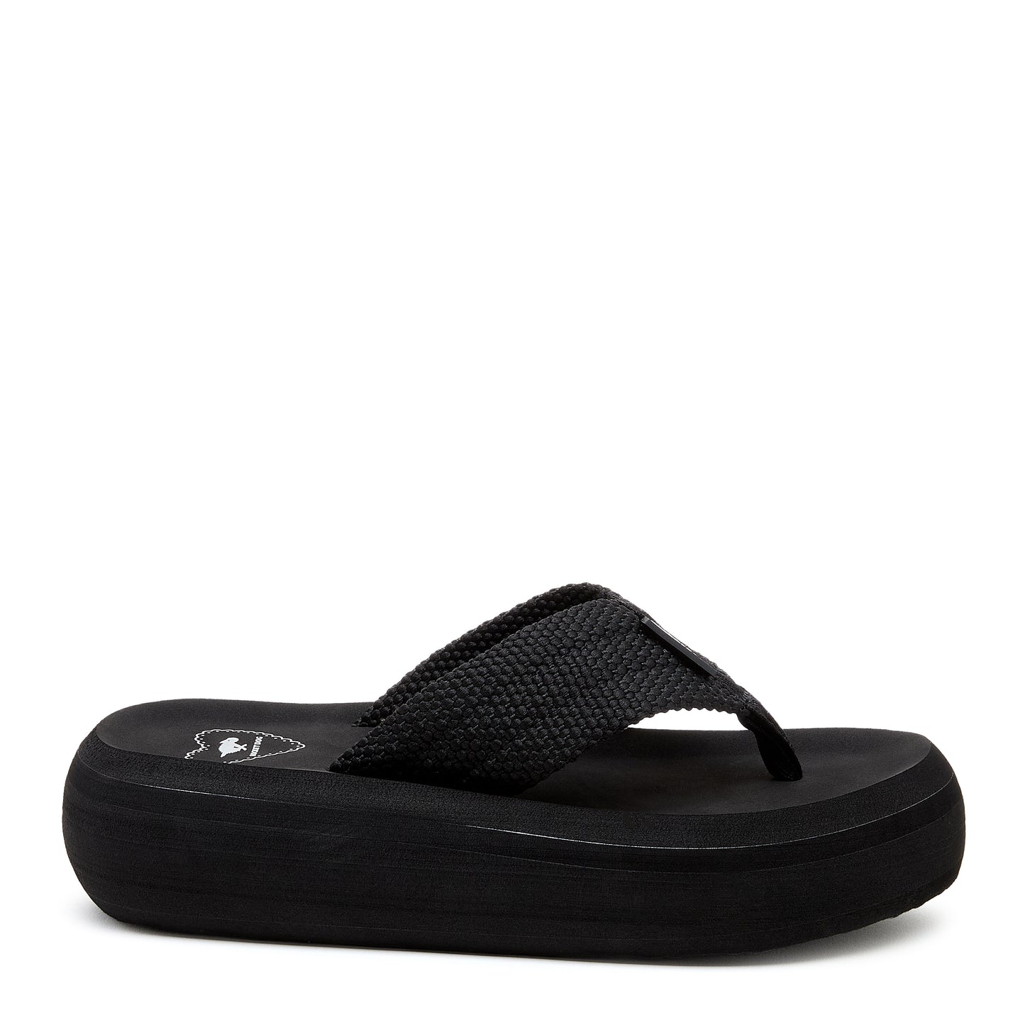 Sandy Black Flip-Flops