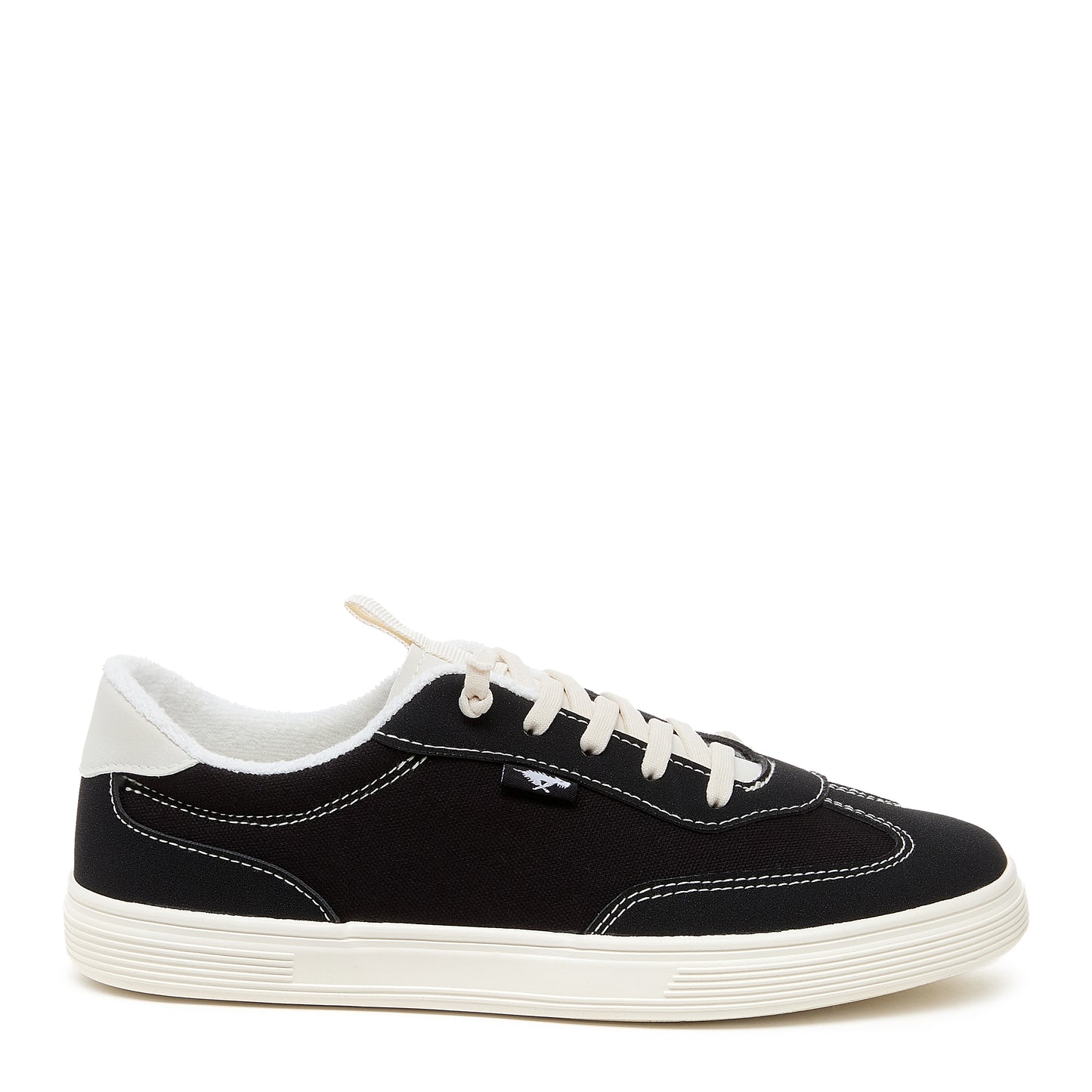 Zap Black Slip-On Trainers