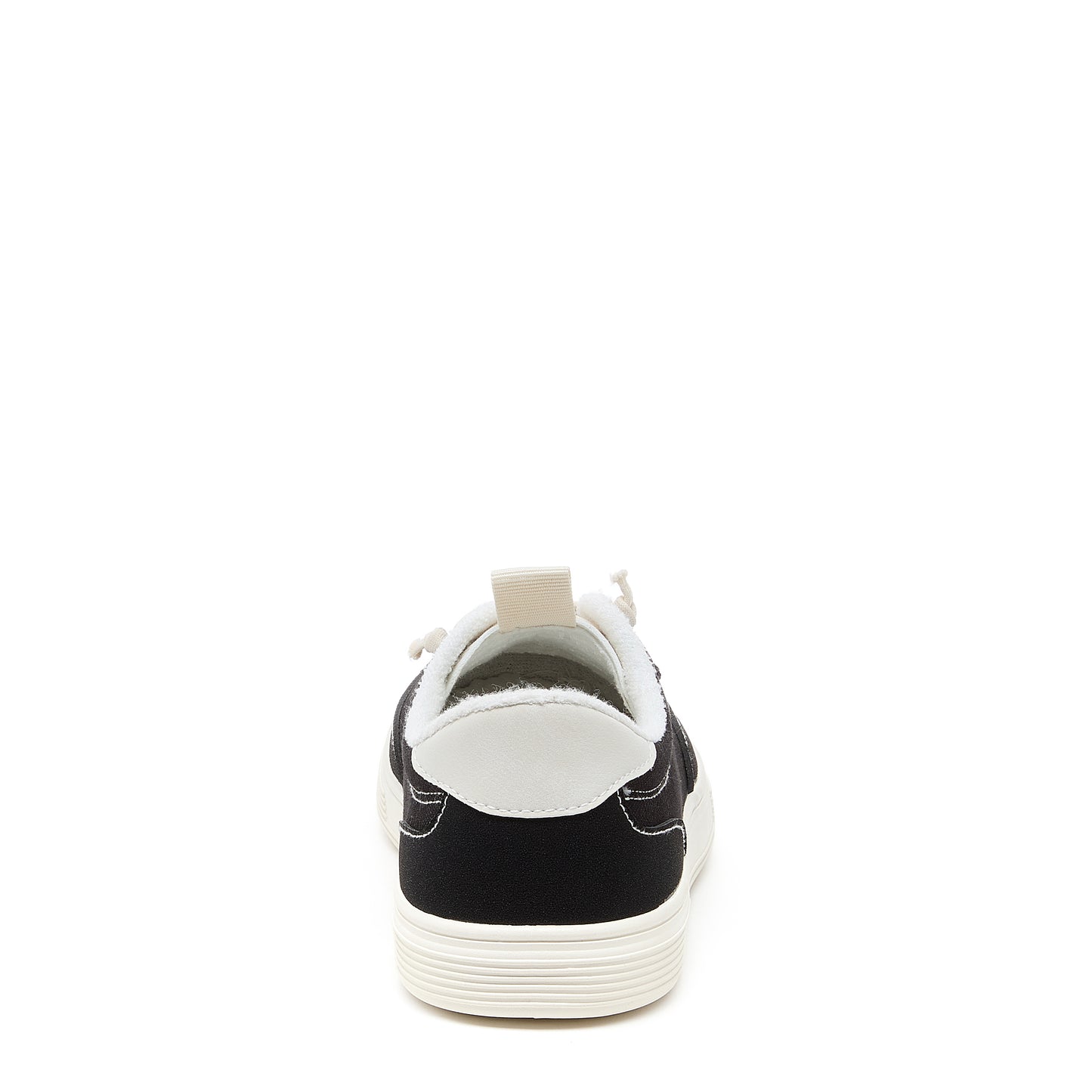 Zap Black Slip-On Trainers