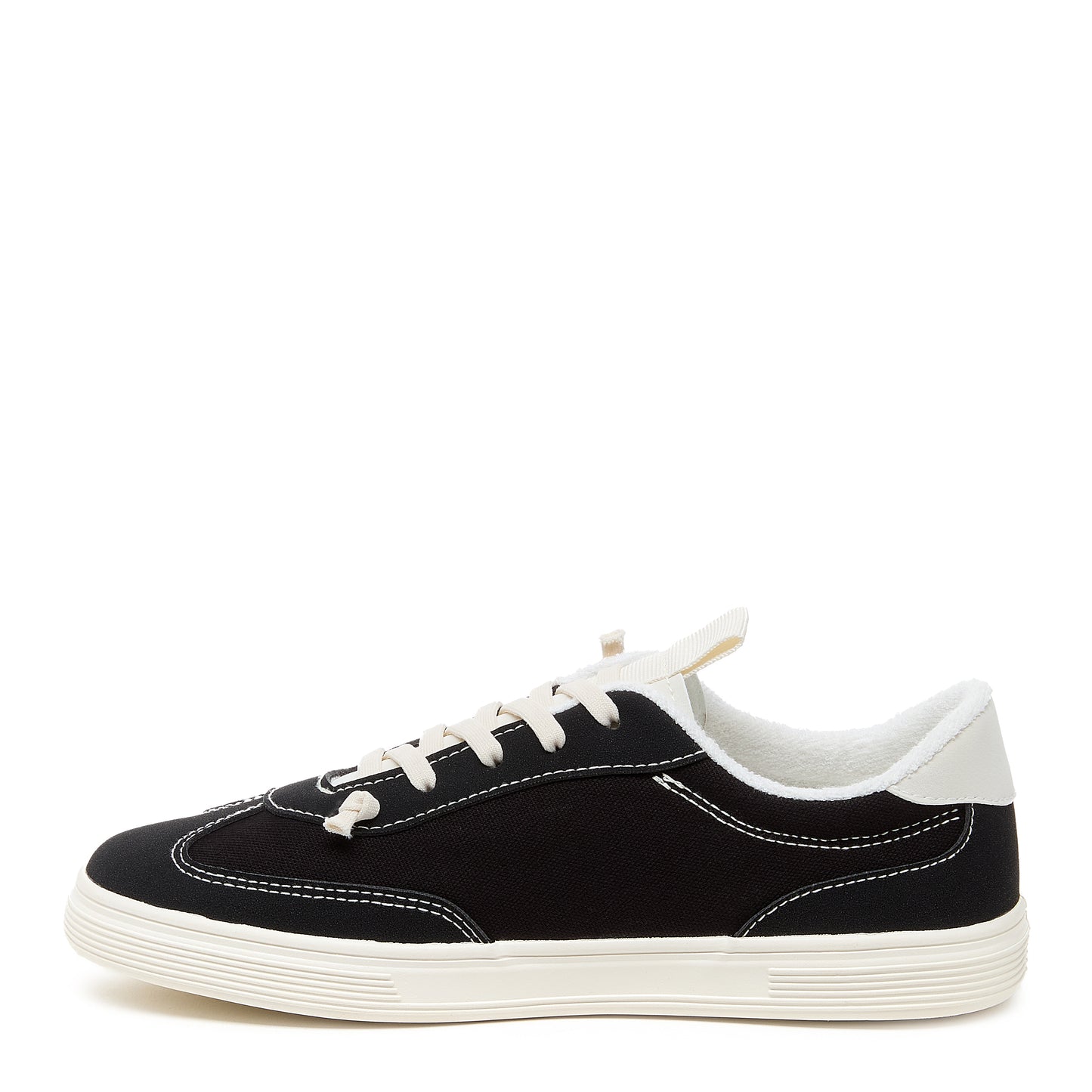 Zap Black Slip-On Trainers