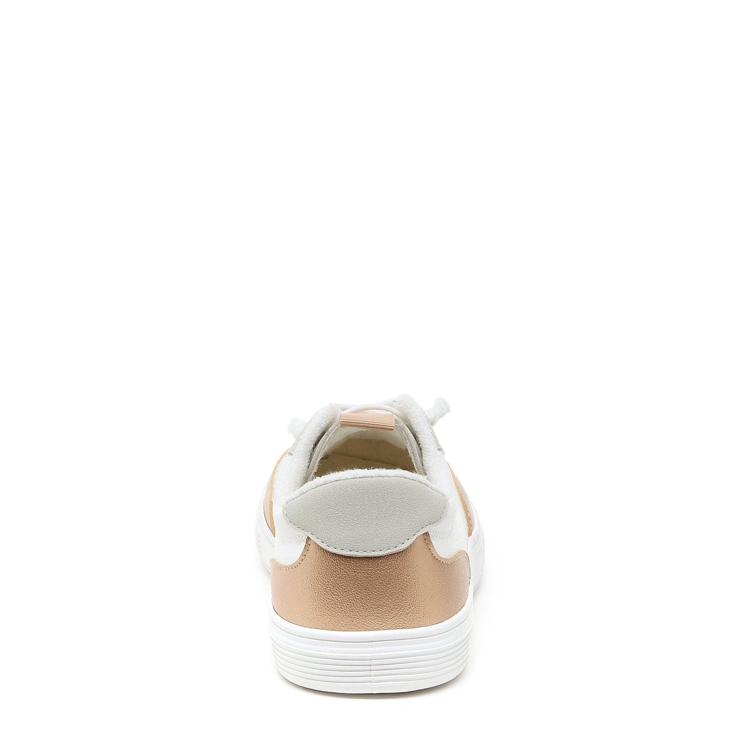 Zap Gold Colour Block Slip-On Trainers