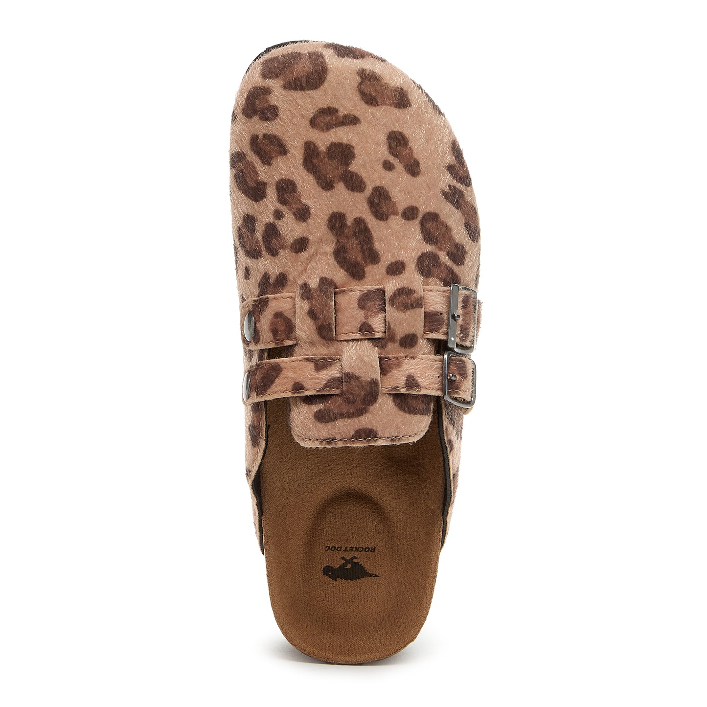 Abel Plus Tan Leopard Clogs