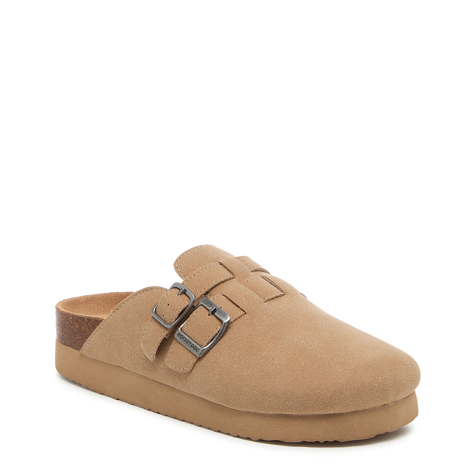 Abel Plus Taupe Clogs by Rocket Dog