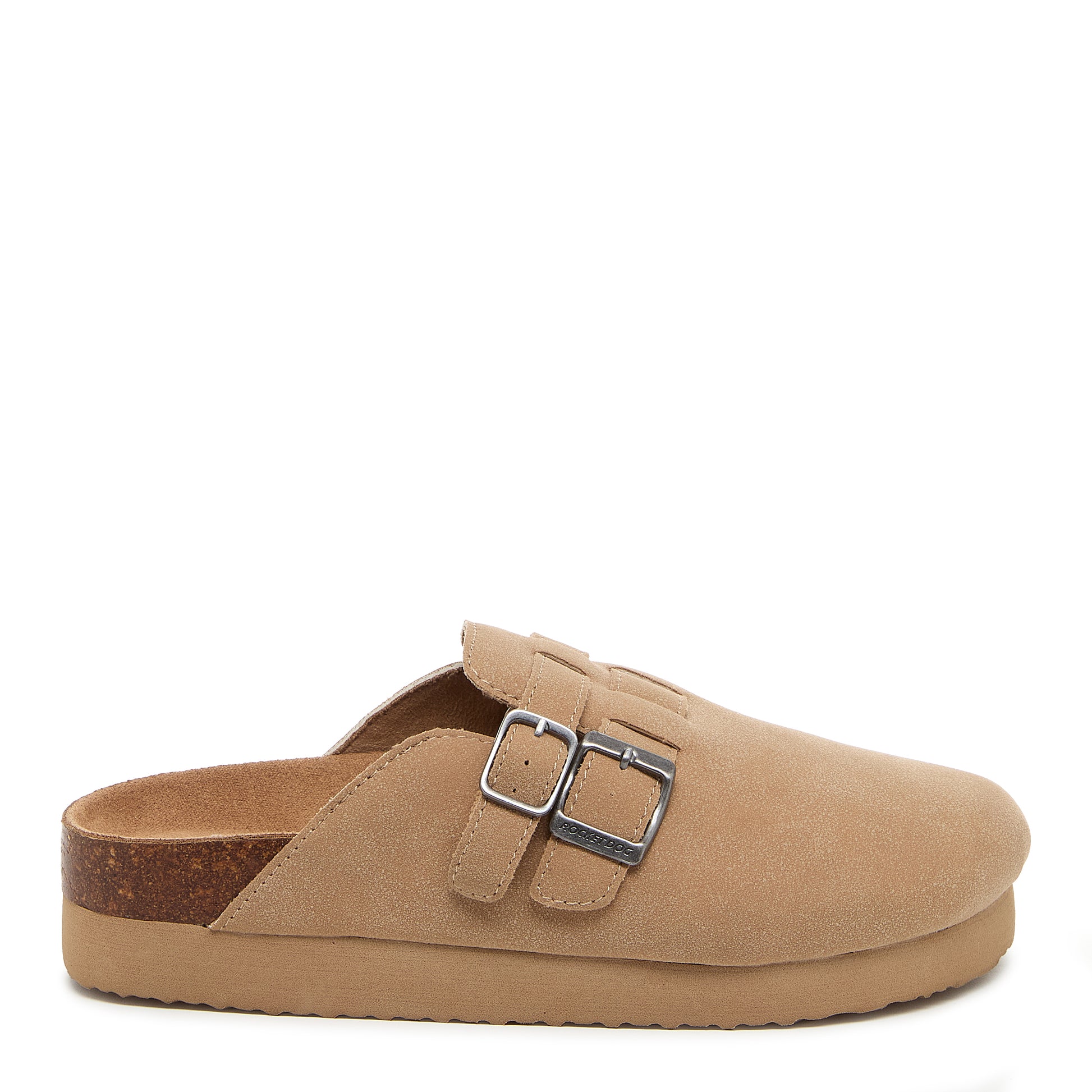 Abel Plus Taupe Clogs by Rocket Dog