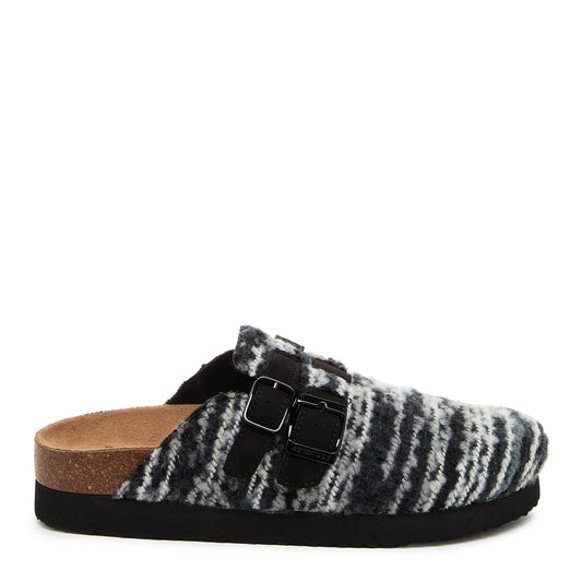 Abel Plus Black Multi Clog by Rocket Dog