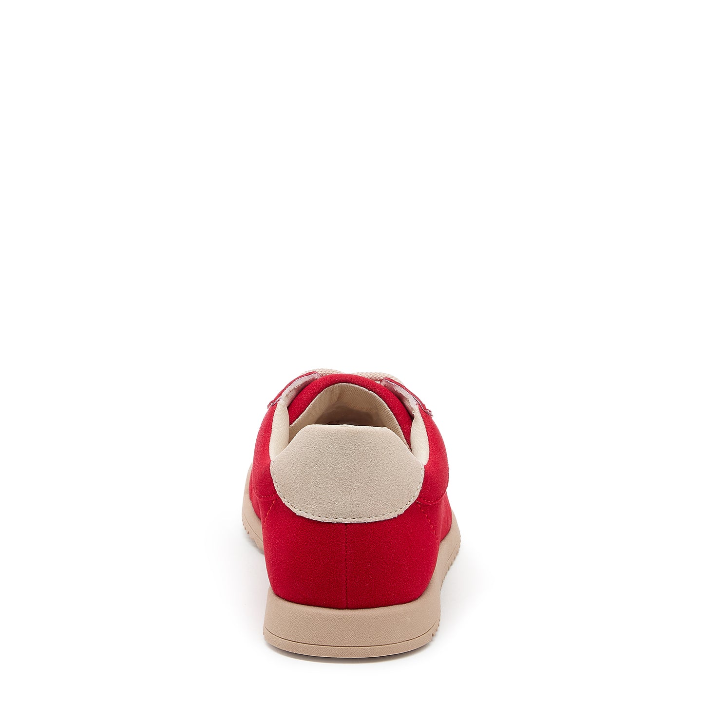 Bertie Red/Grey Slip-On Trainers