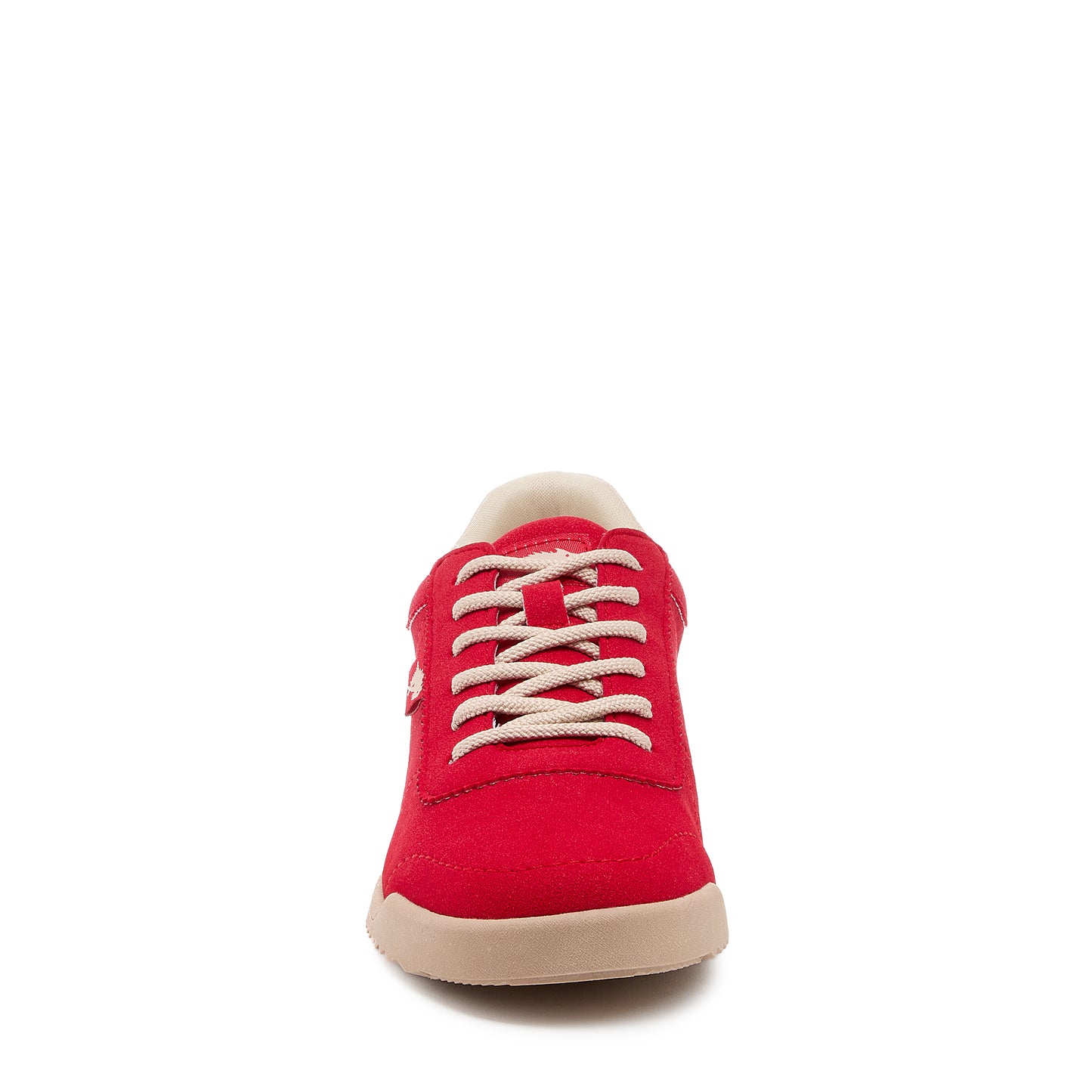 Bertie Red/Grey Slip-On Trainers