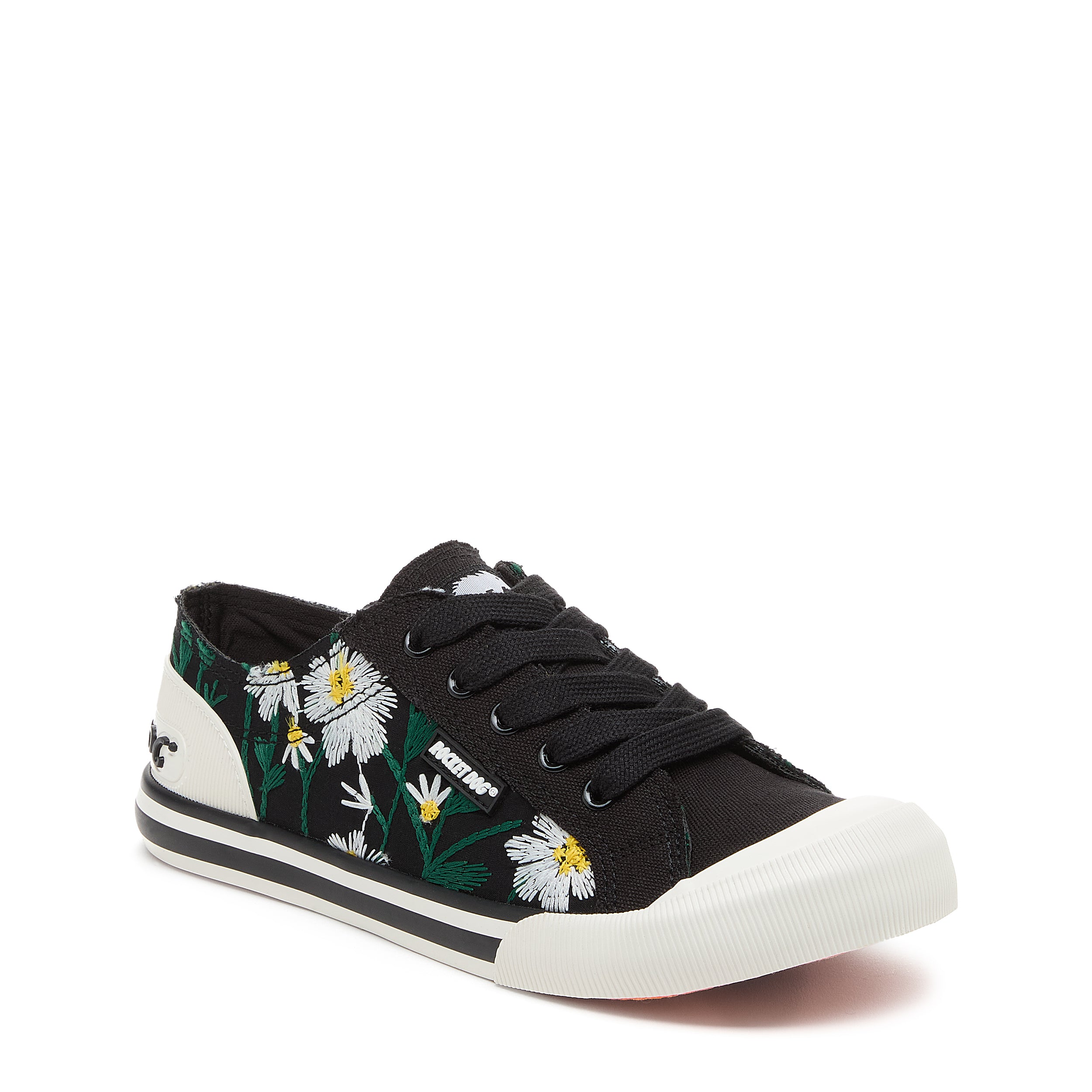 Rocket dog jazzin ladies canvas trainers on sale