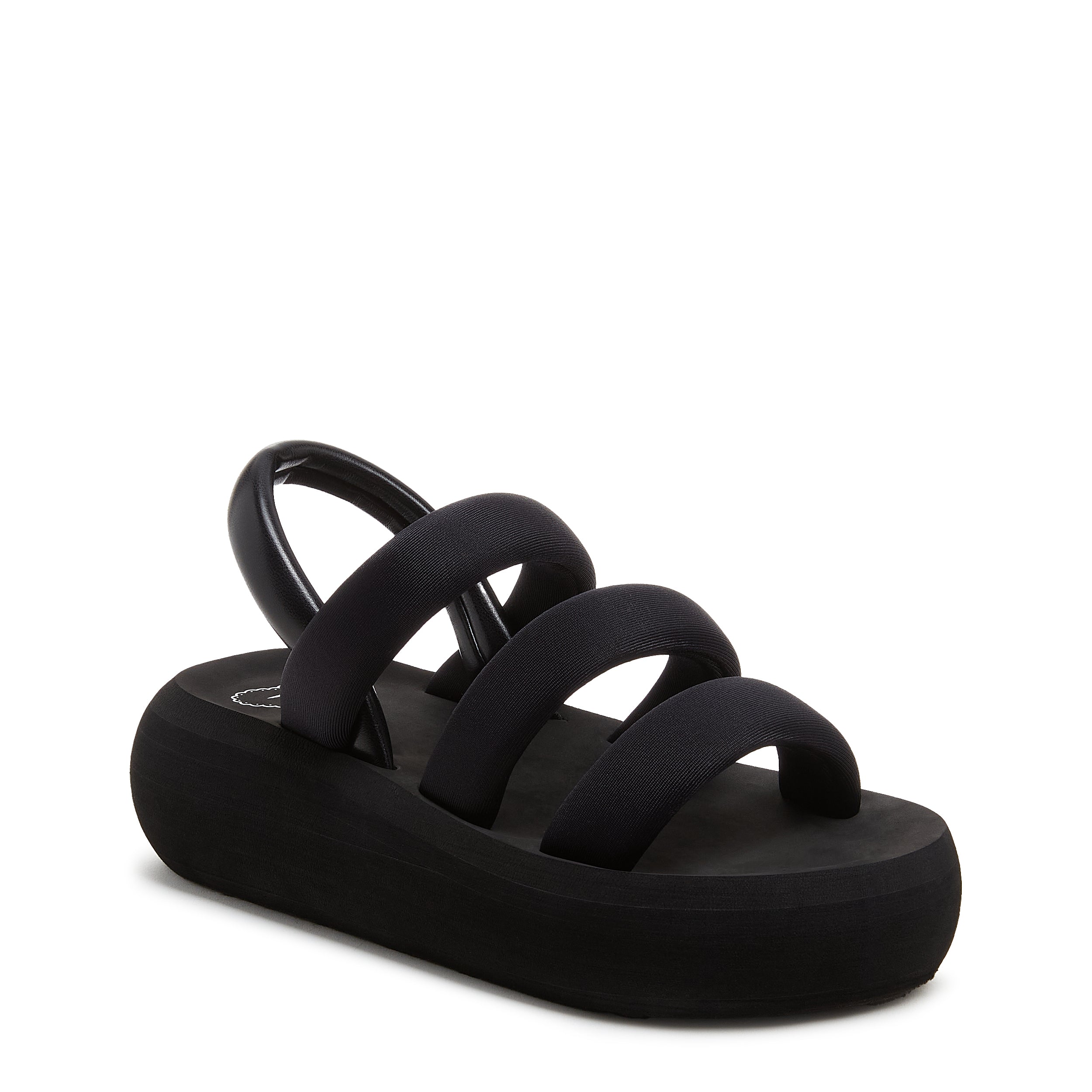 Smile Black Sandals Rocket Dog UK