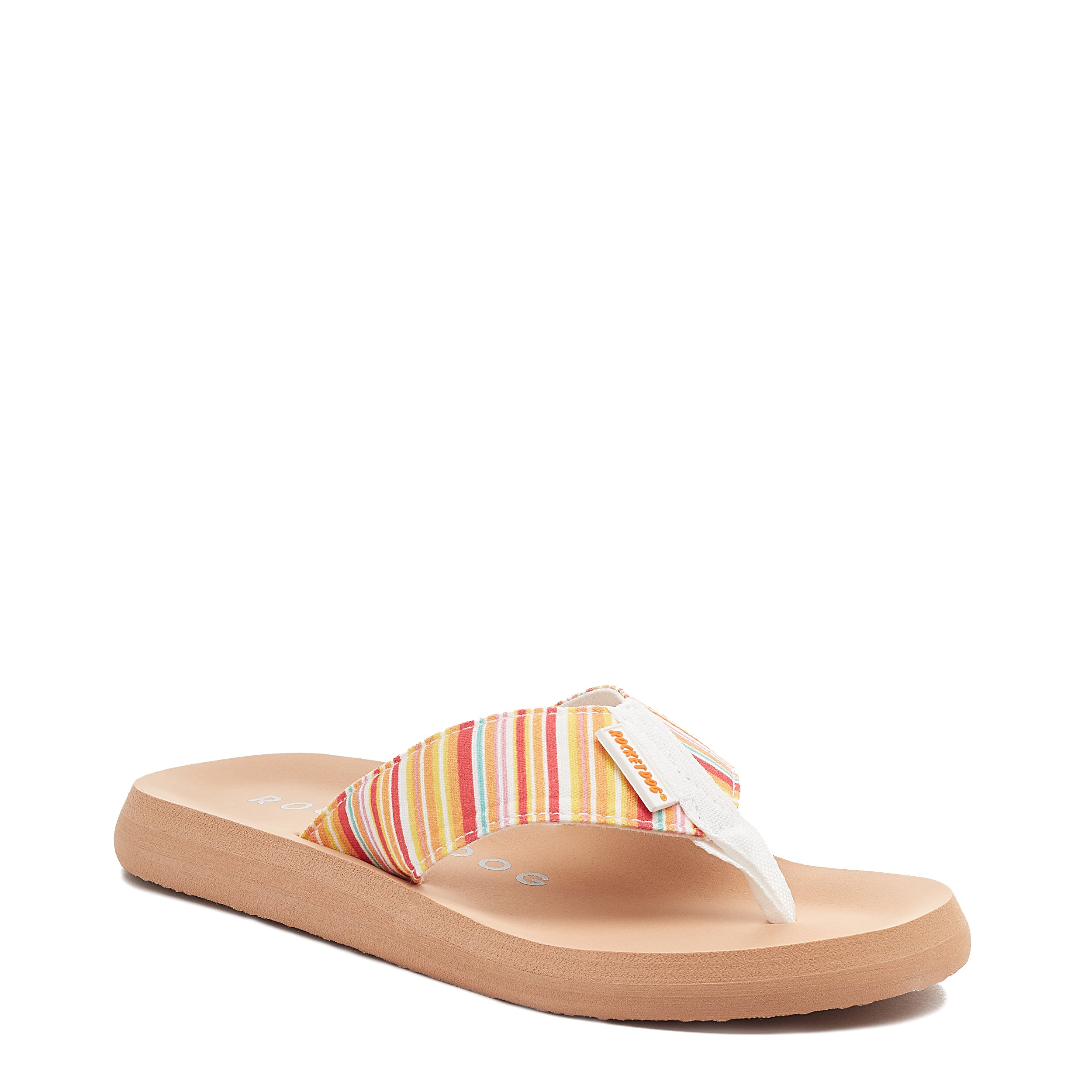 Orange flip flops cheap online