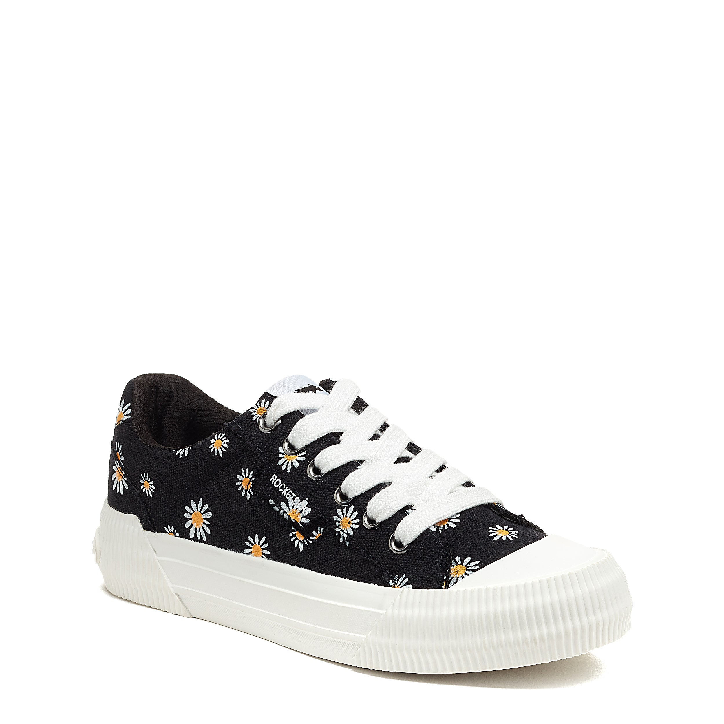 Black cheap daisy trainers