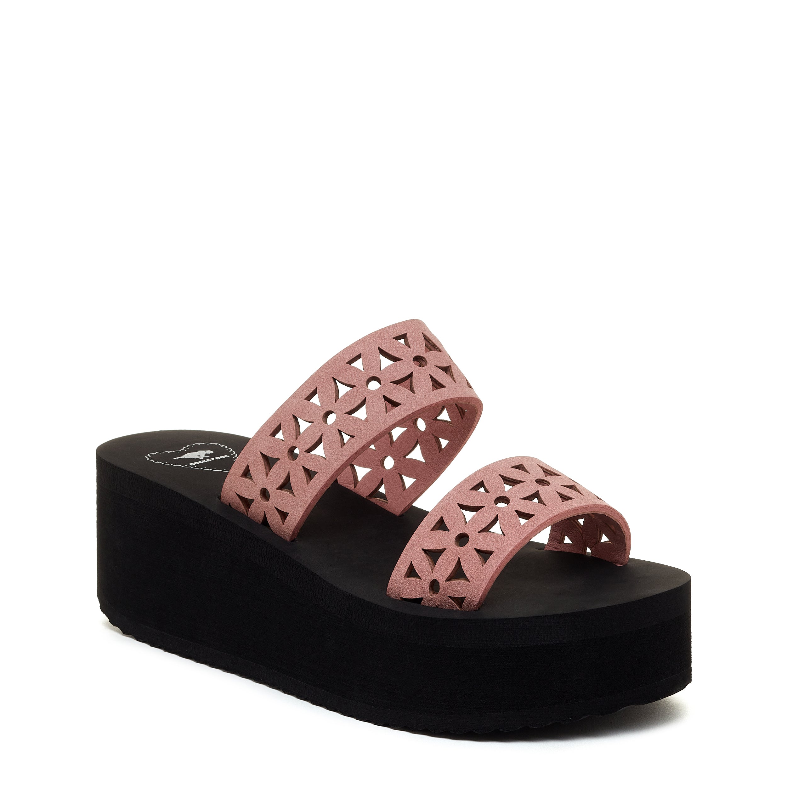 Pink wedge sandals outlet uk