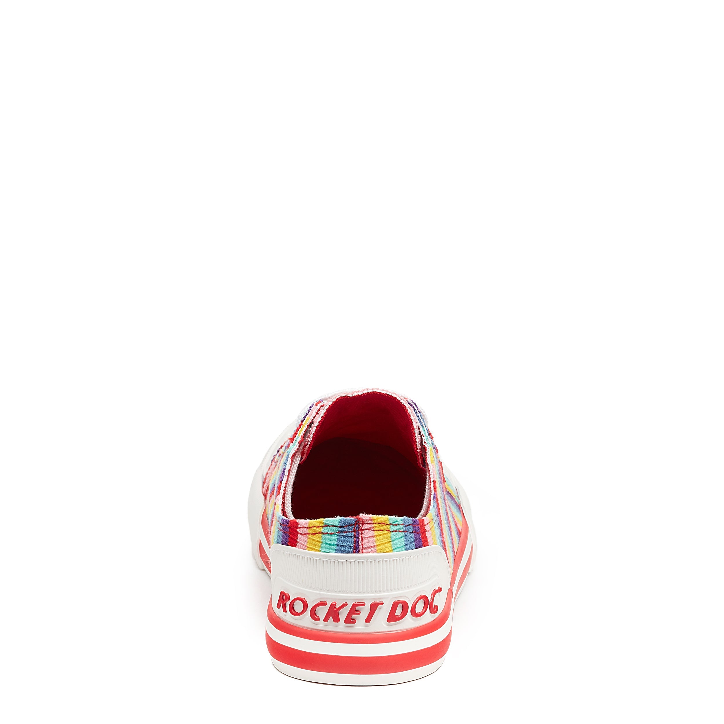 Red slip on on sale trainers