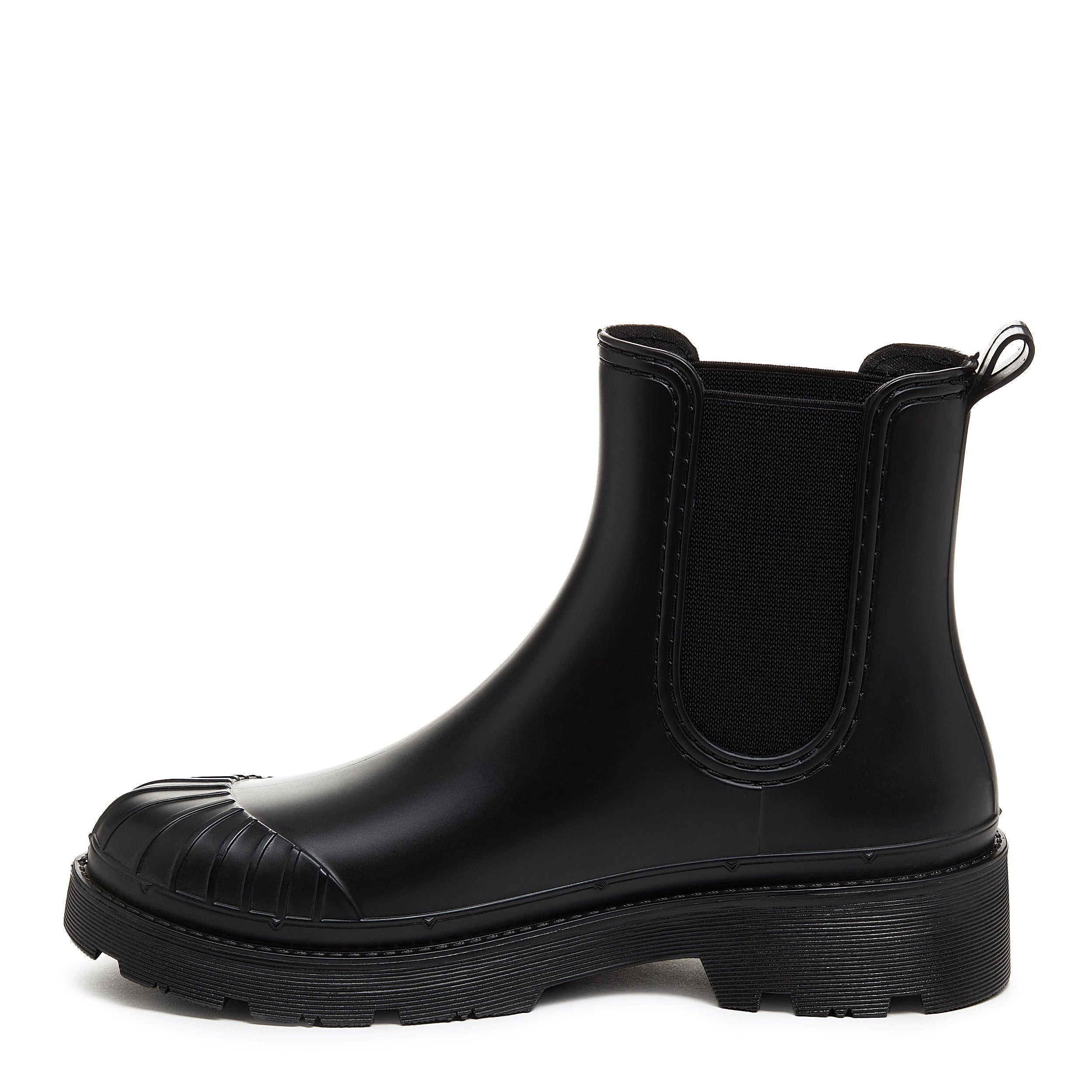 Black rubber shop rain boots