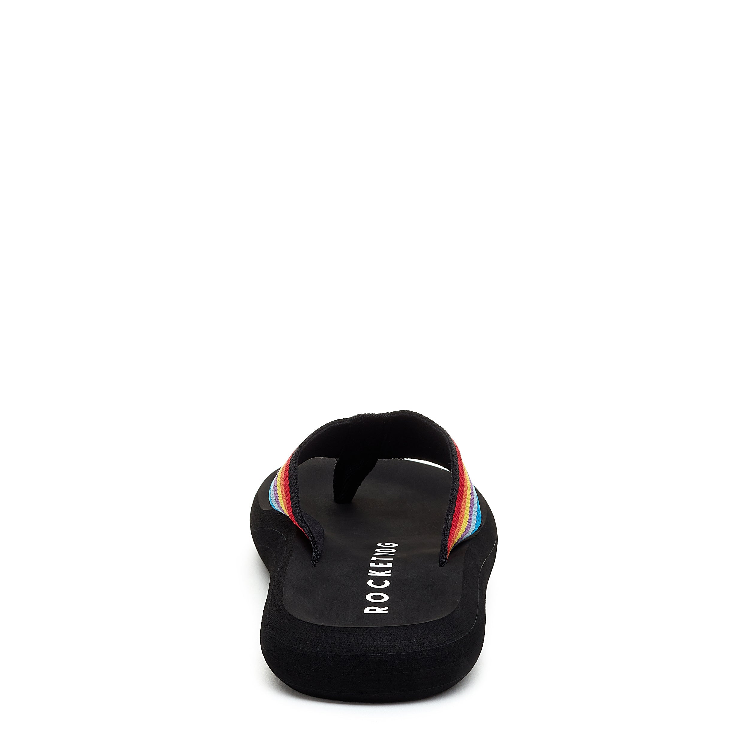 Grey rainbow sales flip flops