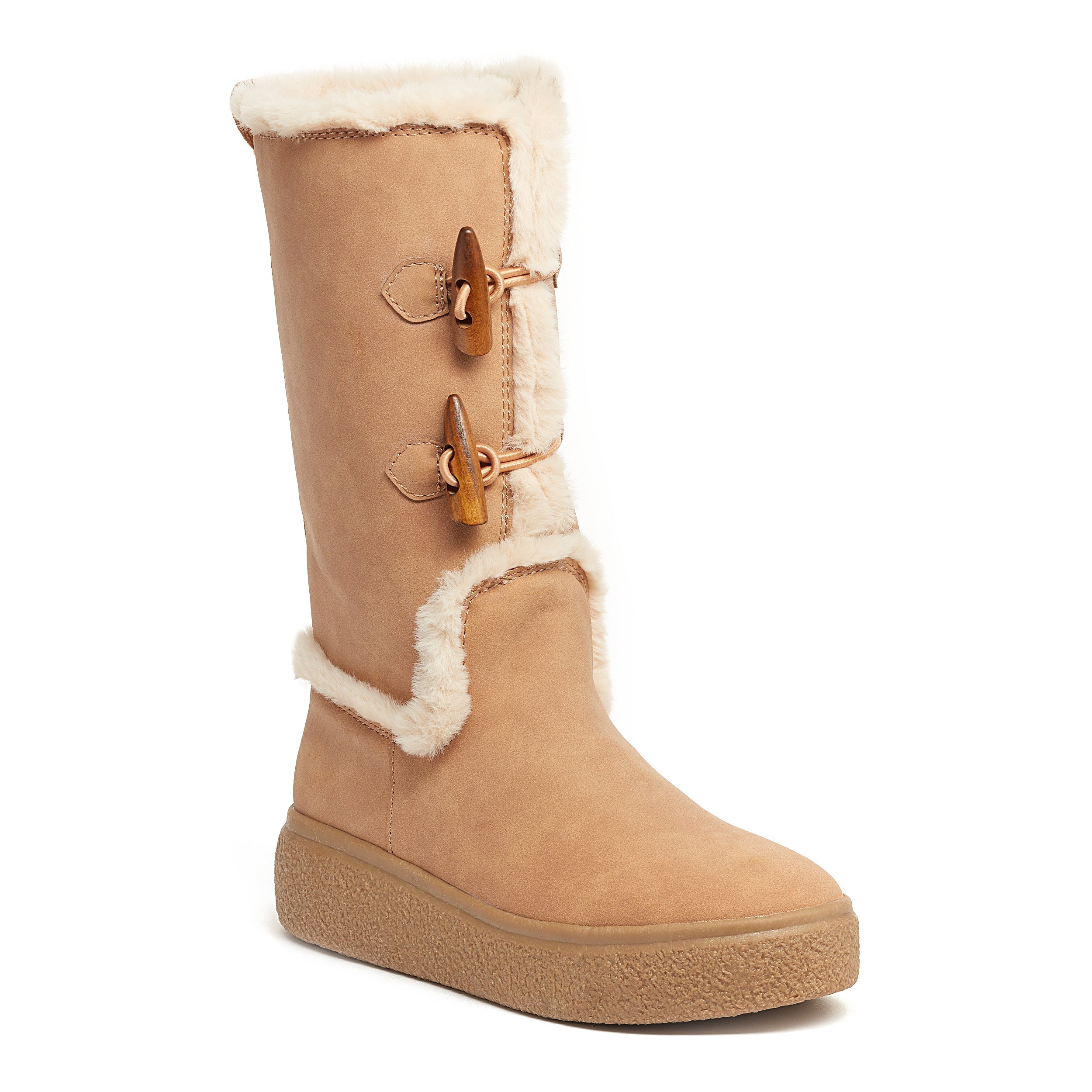 Ferragamo clearance shearling boots