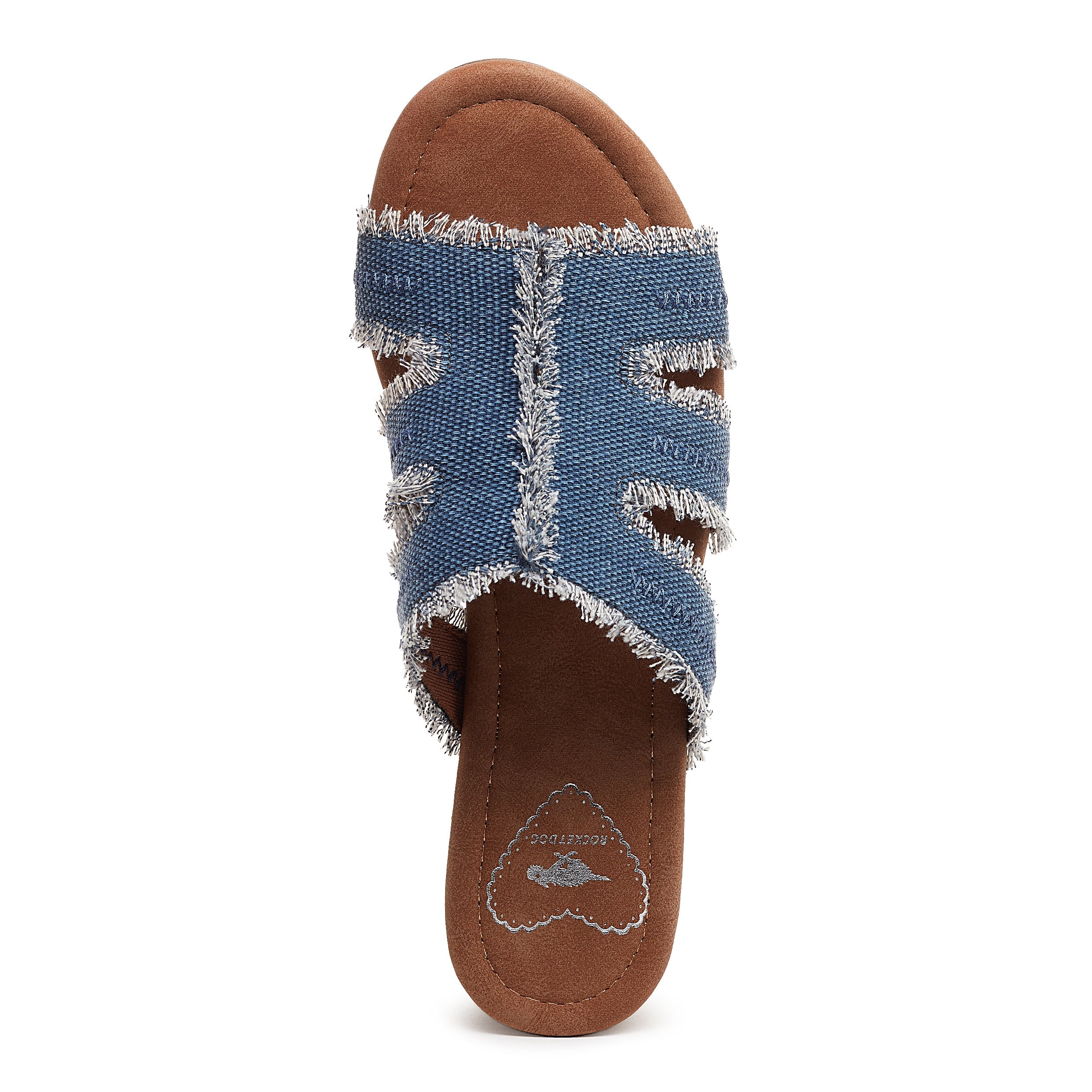 Clipper Blue Platform Sandals Rocket Dog UK