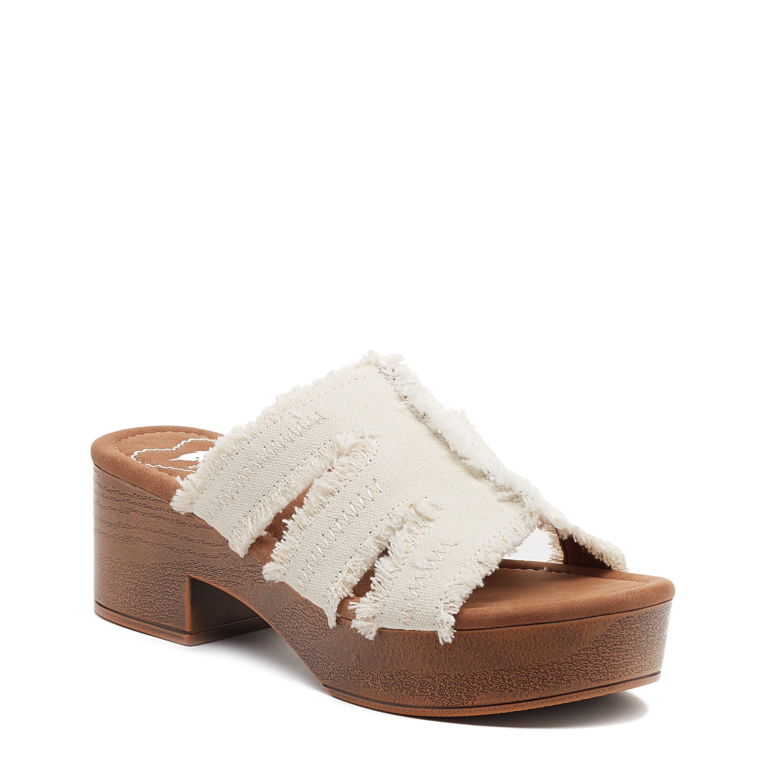 Natural discount platform sandals