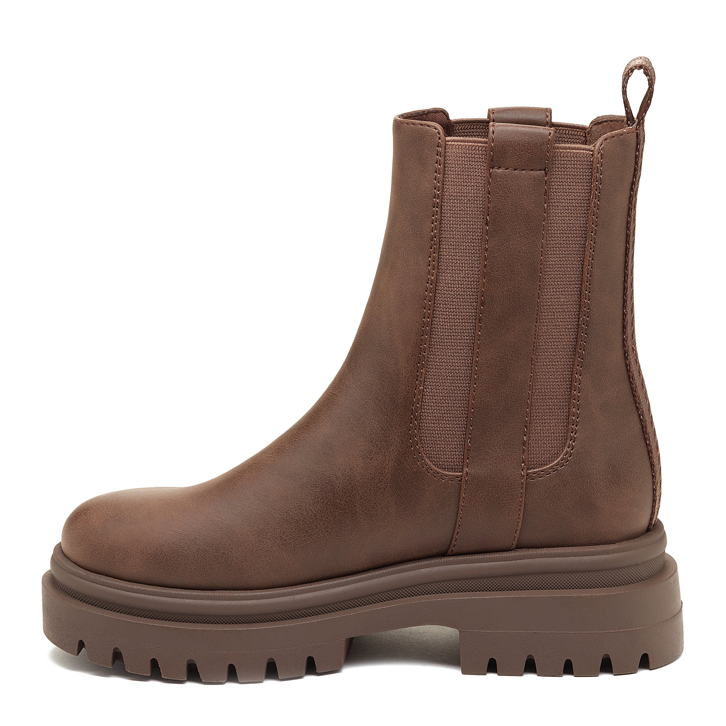 Medium brown outlet boots