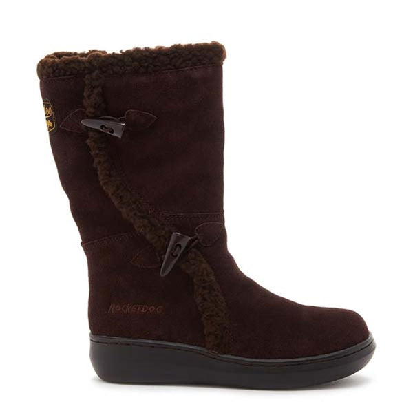 Slope Chocolate Suede Winter Boot Rocket Dog UK